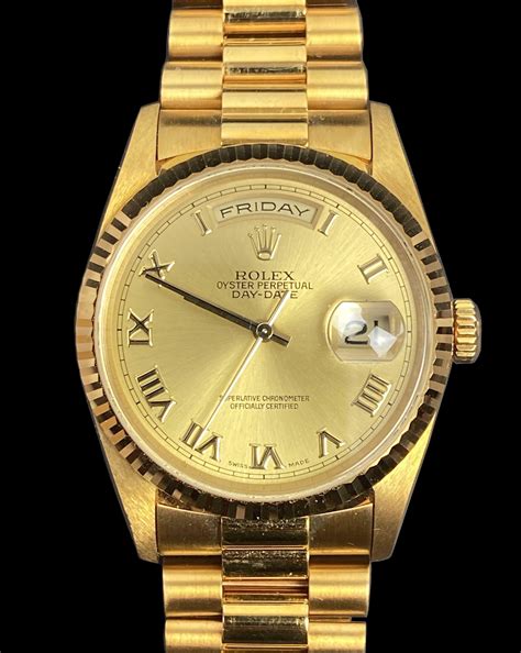 new rolex 14k gold oyster perpetual mens watch|Rolex 18k gold price.